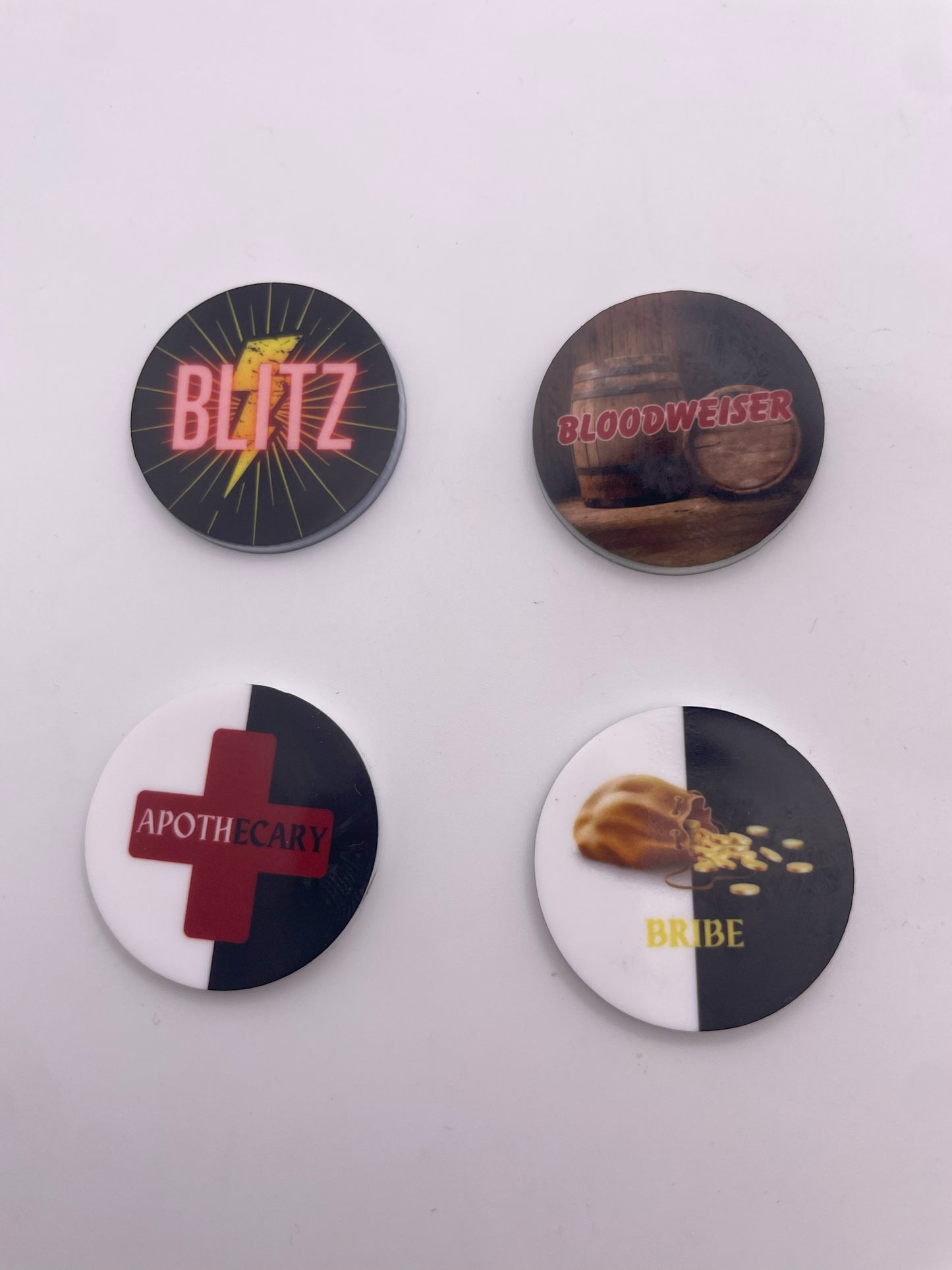 Coaster and Tokens